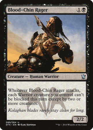 Blood-Chin Rager [Dragons of Tarkir][FOIL]