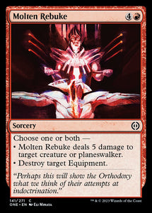 Molten Rebuke [Phyrexia: All Will Be One]