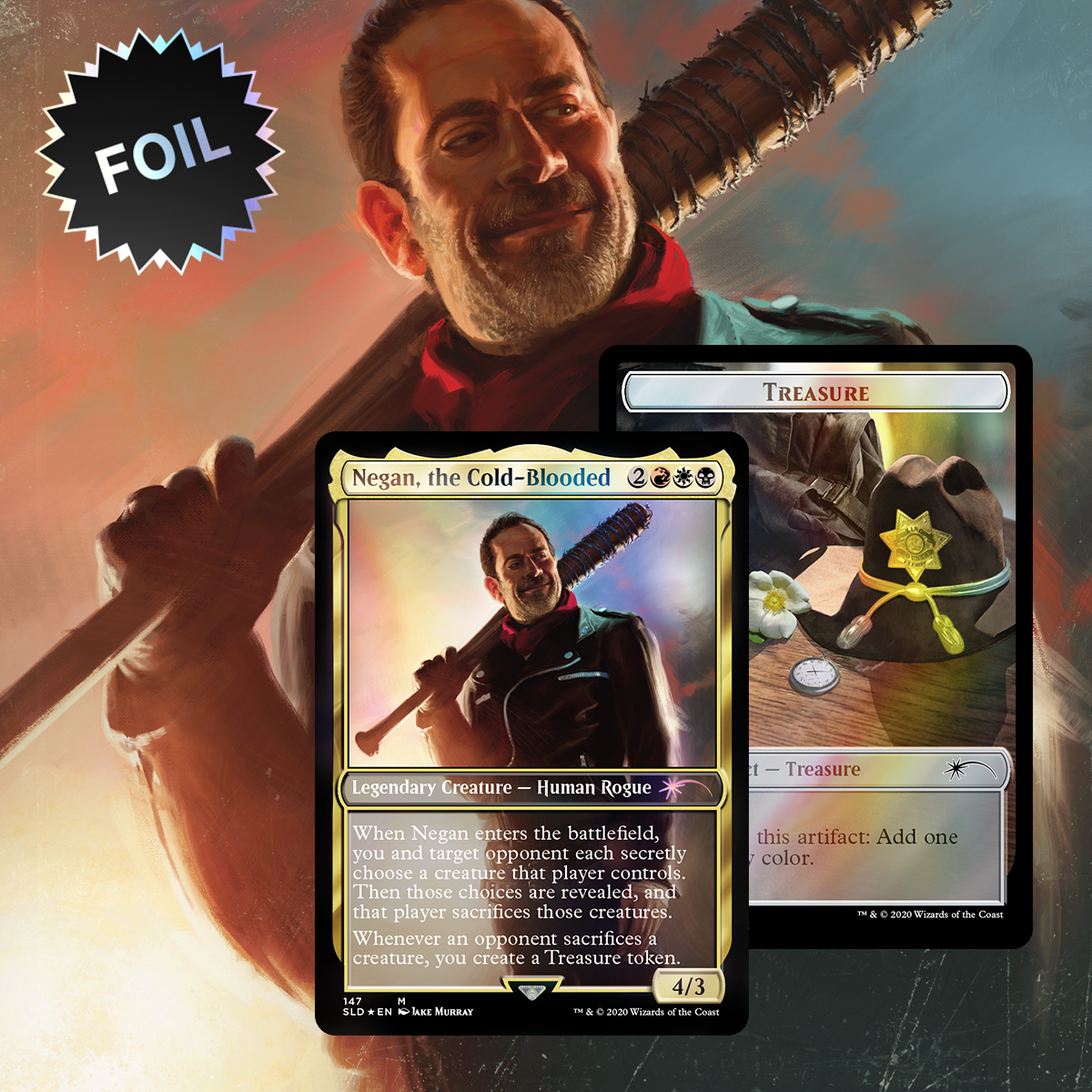 Magic The Gathering, Secret Lair: The Walking Dead – Card Monster Magic The Gathering, Secret Lair: The Walking Dead – Card Monster