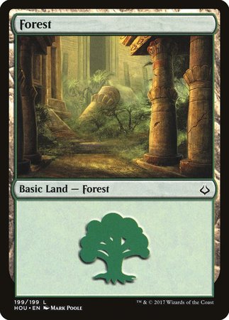 Forest (199) [Hour of Devastation][FOIL]