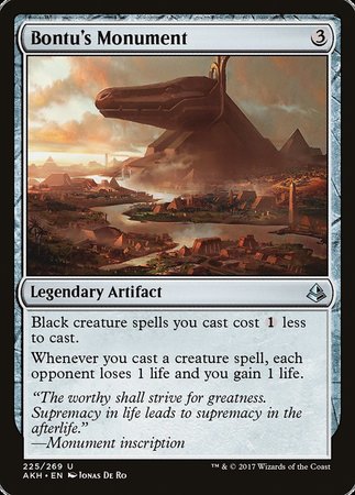 Bontu's Monument [Amonkhet][FOIL]