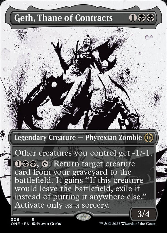 Geth, Thane of Contracts (Showcase) [Phyrexia: All Will Be One]