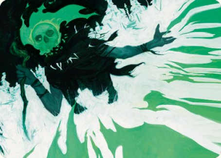 Bone Splinters Art Card [Art Series: Dominaria United]