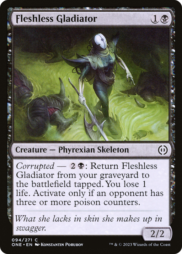 Fleshless Gladiator [Phyrexia: All Will Be One]