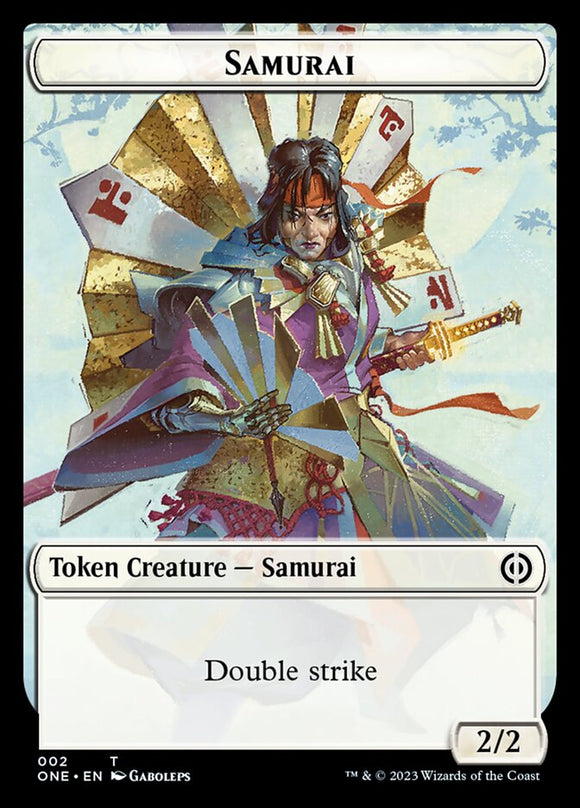 Samurai Token [Phyrexia: All Will Be One]