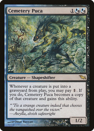 Cemetery Puca [Shadowmoor][FOIL]