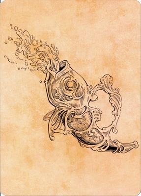 Decanter of Endless Water Art Card [Art Series: Commander Legends: Battle for Baldur's Gate]