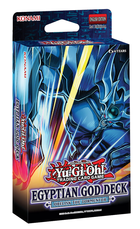 Yu-Gi-Oh! Egyptian God Deck: Obelisk The Tormentor Card Monster Games Yu-Gi-Oh! Egyptian God Deck: Obelisk The Tormentor Card Monster Games