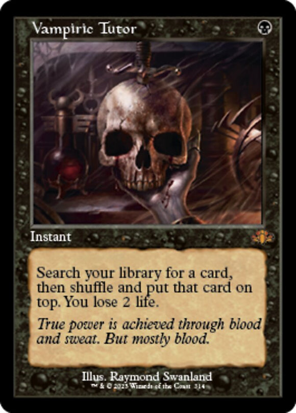 Vampiric Tutor (Oversized) [Oversize Cards]