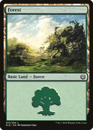 Forest (263) [Kaladesh][FOIL]