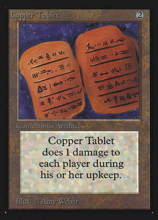Copper Tablet (IE) [International Edition]