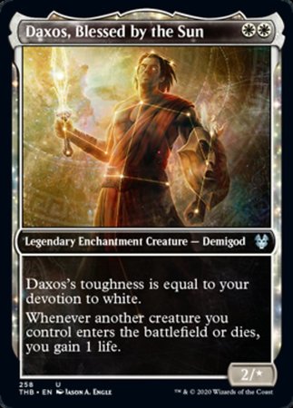 Daxos, Blessed by the Sun [Theros Beyond Death][FOIL]