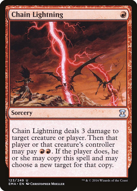 Chain Lightning [Eternal Masters][FOIL]