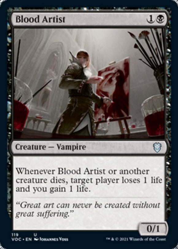 Blood Artist [Commander: Innistrad: Crimson Vow]