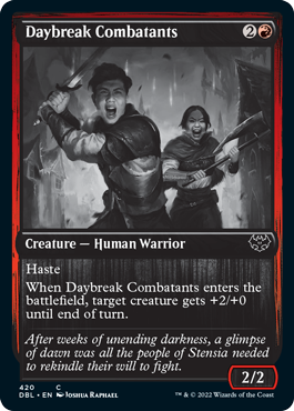 Daybreak Combatants [Innistrad: Double Feature][FOIL]