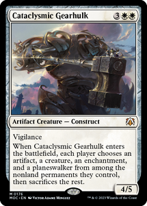 Cataclysmic Gearhulk [Commander: March of the Machine]