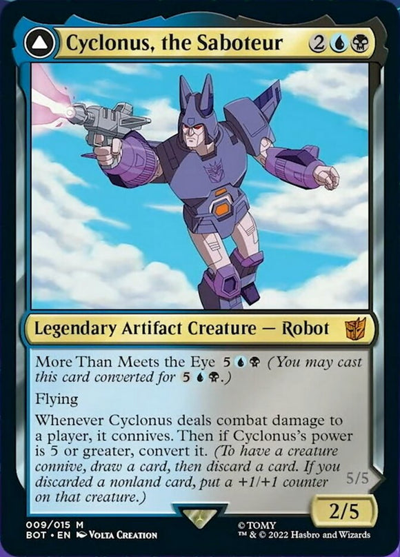 Cyclonus, the Saboteur [Universes Beyond: Transformers]