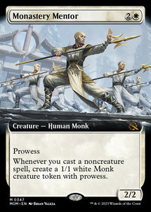 Monastery Mentor (Extended Art) [March of the Machine]