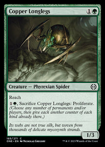 Copper Longlegs [Phyrexia: All Will Be One][FOIL]