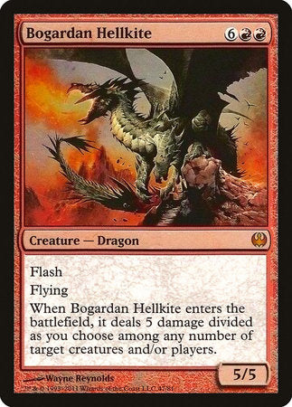 Bogardan Hellkite [Duel Decks: Knights vs. Dragons][FOIL]