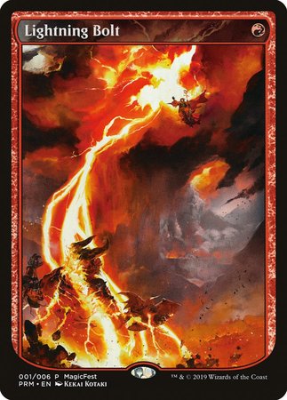 Lightning Bolt [MagicFest Cards]