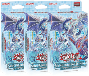 Yu-Gi-Oh! Freezing Chains Structure Deck x3 Card Monster Games Yu-Gi-Oh! Freezing Chains Structure Deck x3 Card Monster Games
