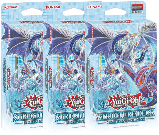 yugioh structure deck freezing chains Yu-Gi-Oh! Freezing Chains Structure Deck x3 – Card Monster Games