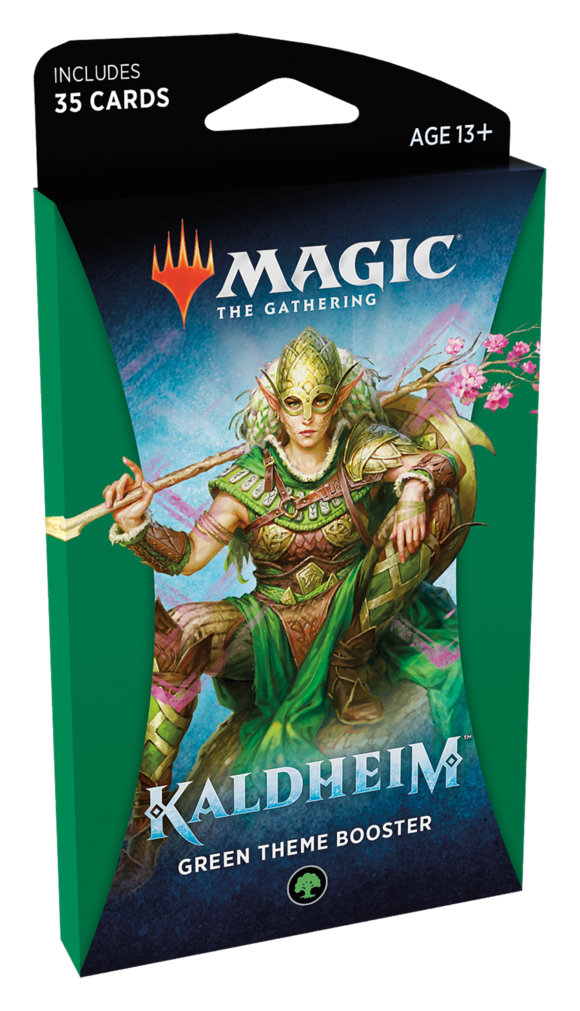 Magic The Gathering: Kaldheim - Green Theme Booster
